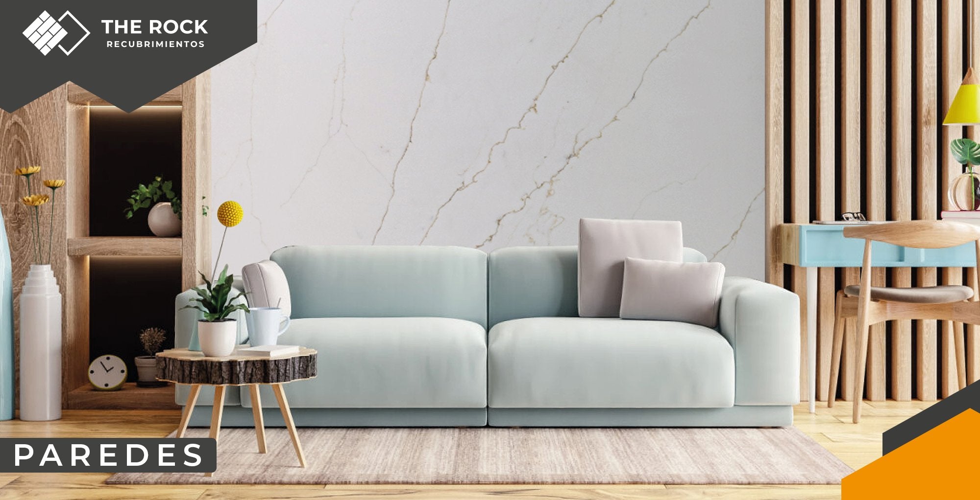 Revestimiento de Pared en Cuarzo The Rock Recubrimientos